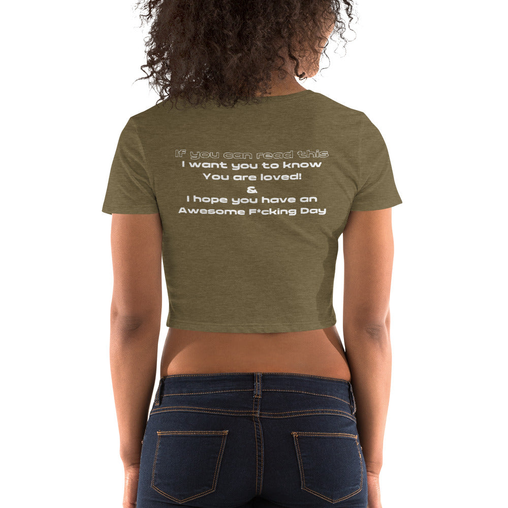 Happy Day Women’s Crop Tee