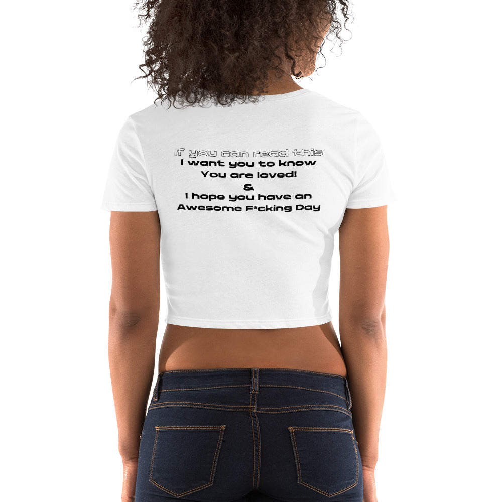 Happy Day Women’s Crop Tee