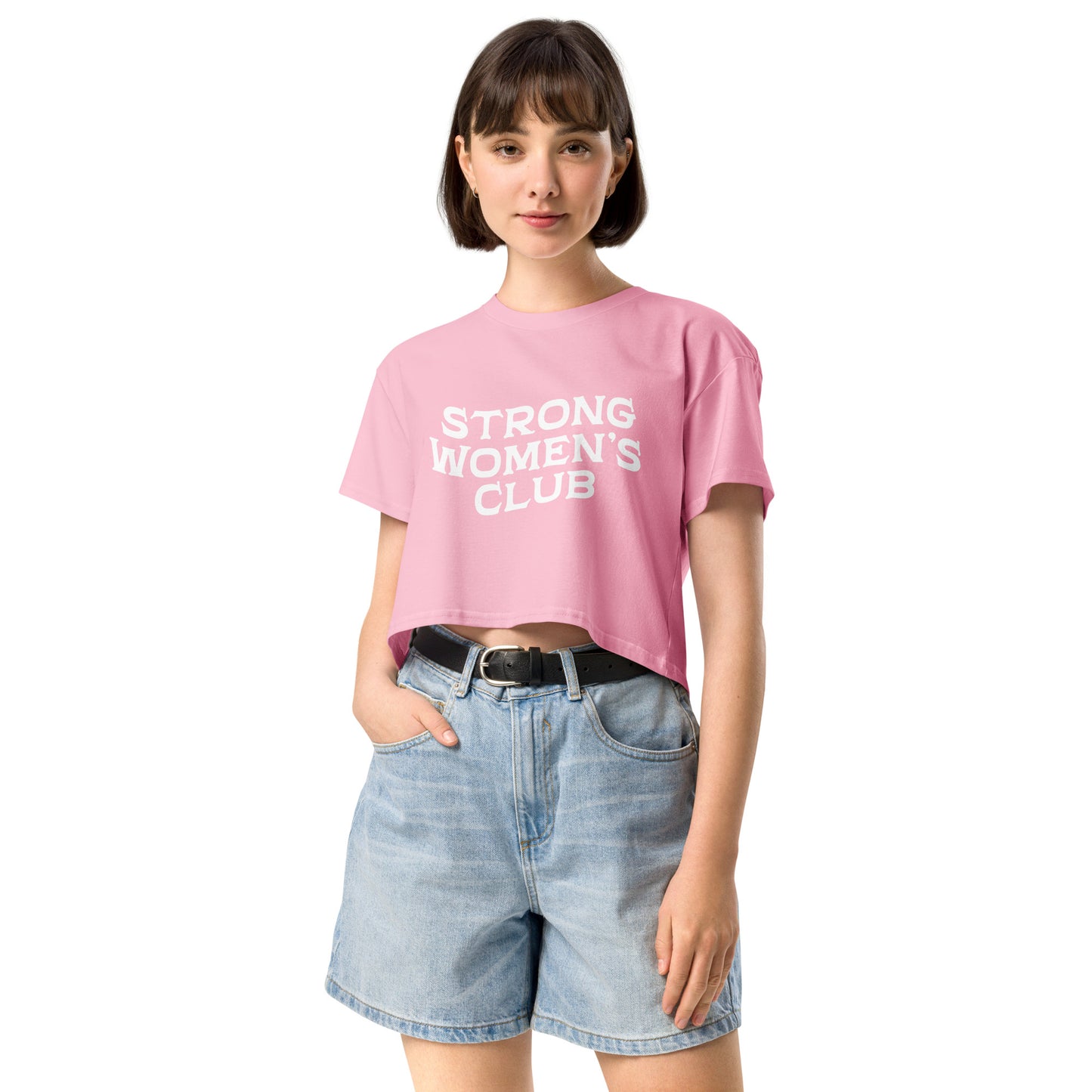 Strong Woman Crop top