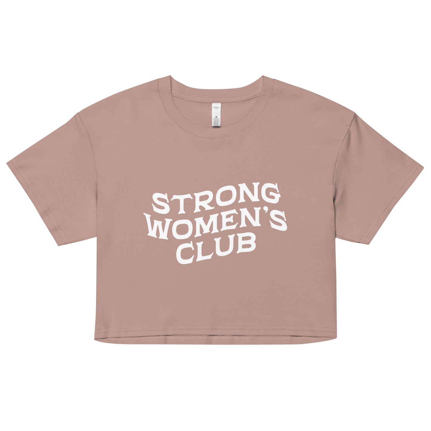 Strong Woman Crop top