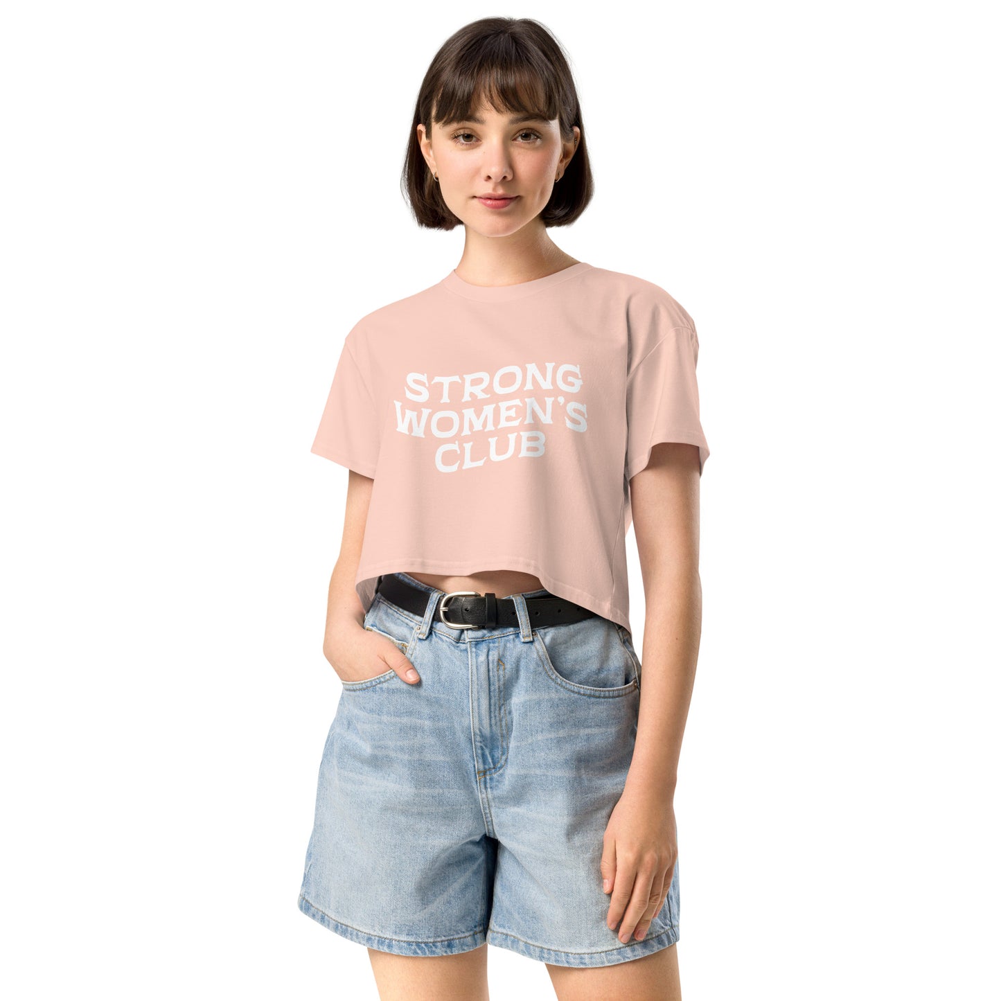 Strong Woman Crop top