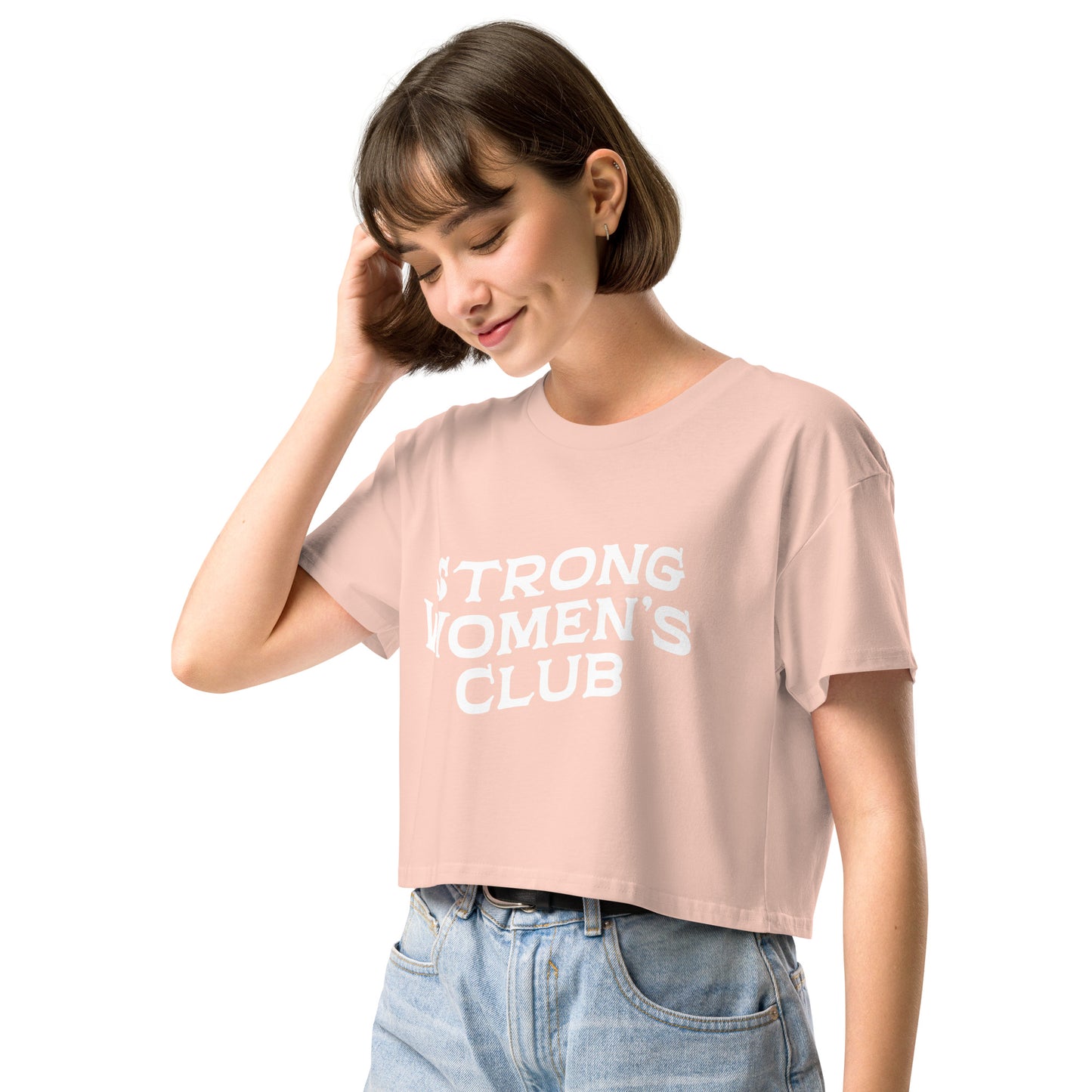 Strong Woman Crop top